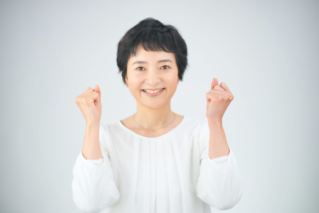 大層お喜びの50代女性のお客様